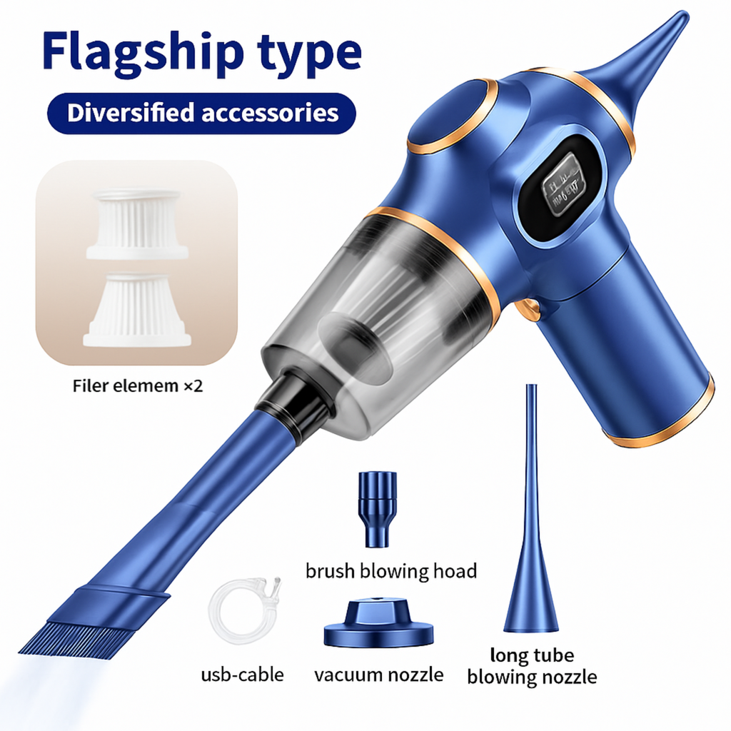 ABS Wireless Car Vacuum Cleaner Home Appliance Mini Vacuum Cleaner