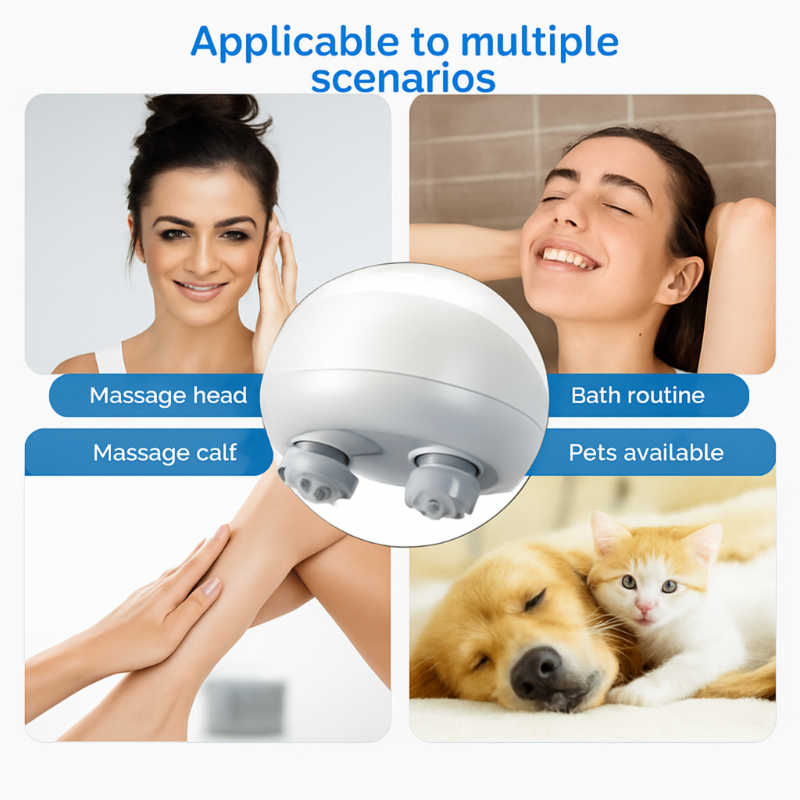 Deep Scalp Massager Head Cleaning Massager