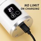 Portable Blender Powerful Motor 450ML Large Capacity Digital Display Juice Cup