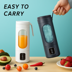 Portable Blender Powerful Motor 450ML Large Capacity Digital Display Juice Cup