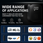 Portable Digital Display Air Pump for Car Motorcycle Boat Tyre Balls