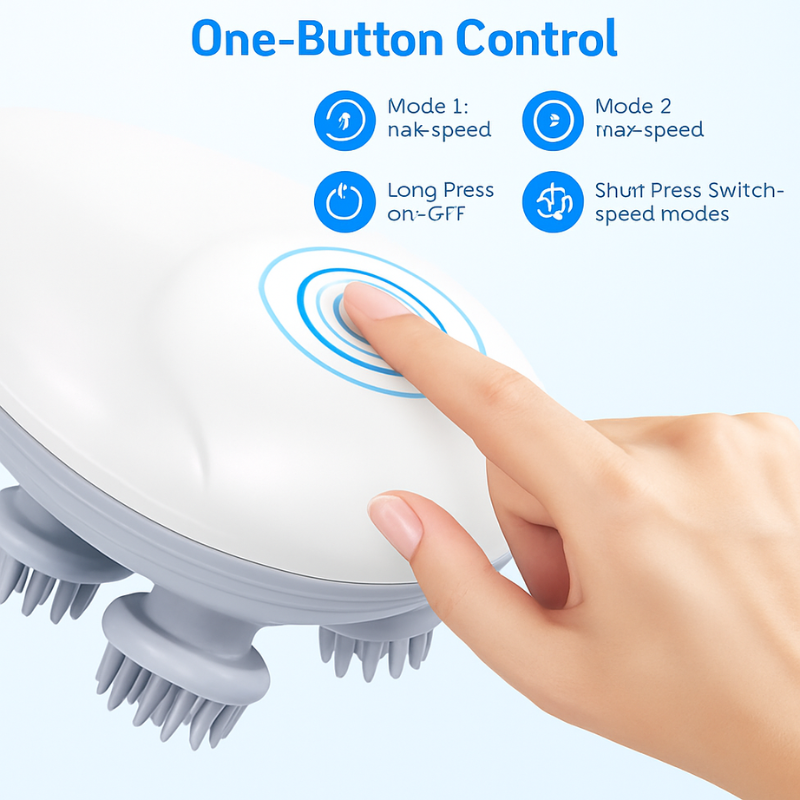 Deep Scalp Massager Head Cleaning Massager