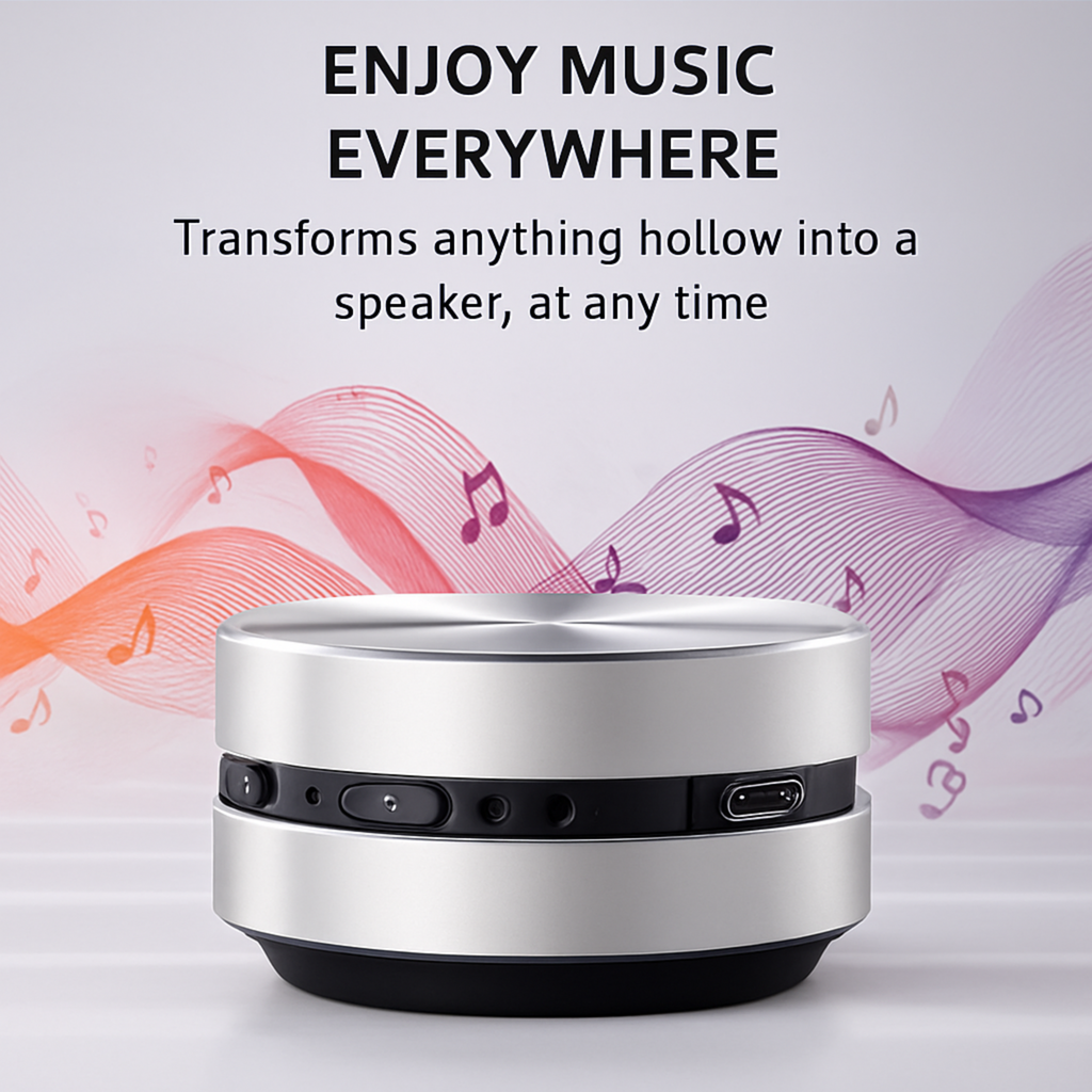 Hot Mini Bone Conduction Speaker With FM Radio and Waterproof