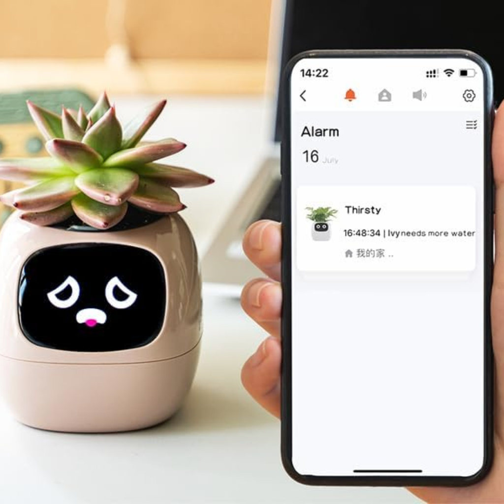 Smart Plant Pot Endless Fun Over 49 Rich Expressions,7 smart sensors