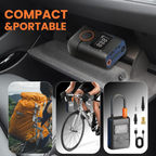 Portable Digital Display Air Pump for Car Motorcycle Boat Tyre Balls